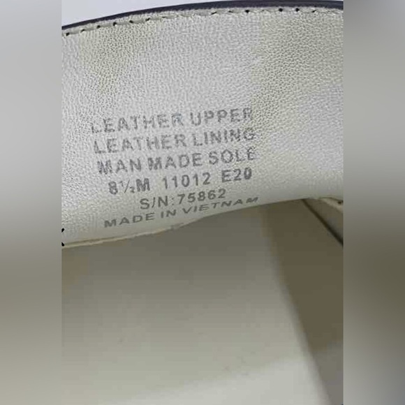 Tory Burch Black Leather Slip-On Loafers, size 8 1/2 - Picture 8 of 10